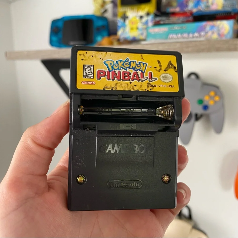 Game Boy Pokémon Pinball game